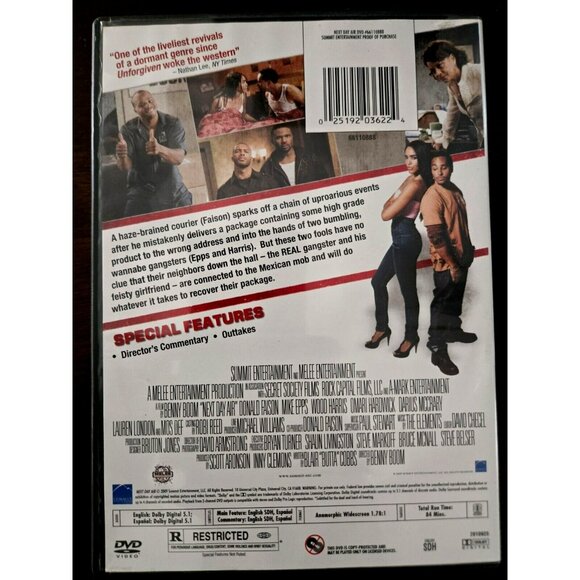 Next Day Air DVD Featuring Mike Epps Wood Harris & Mos Def - Picture 2 of 2